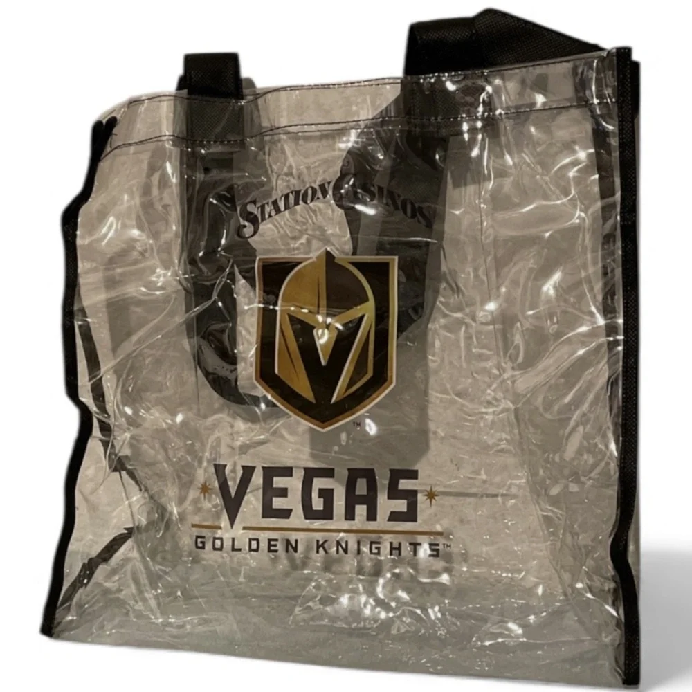 Vegas Golden Knights VGK Station Casino Tote Bag